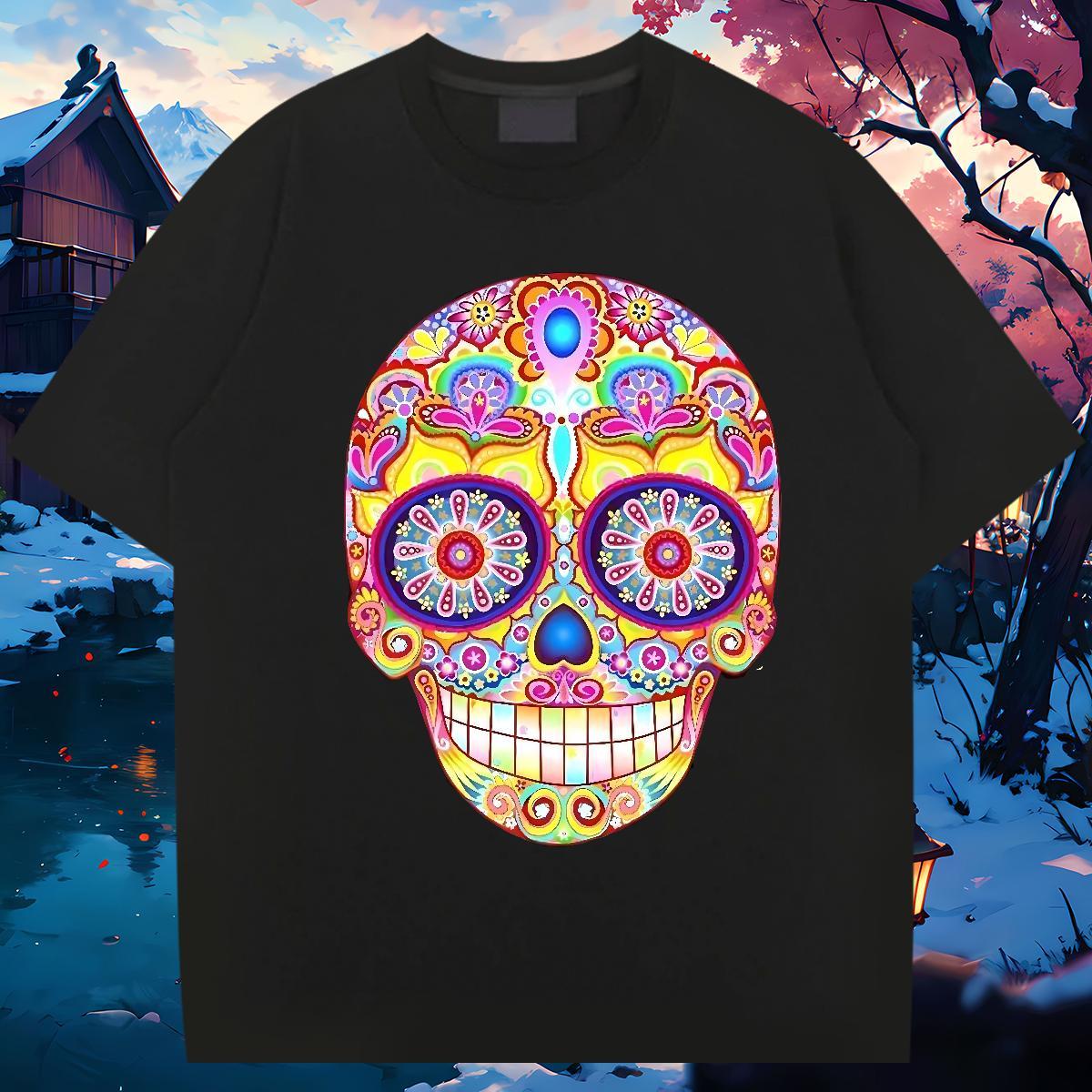 Designer Man T Shirts 230g 100% Cotton monster Street wear Hip Hop Custom Big Size Pure Cotton Men Tees 2024 Summer Wear