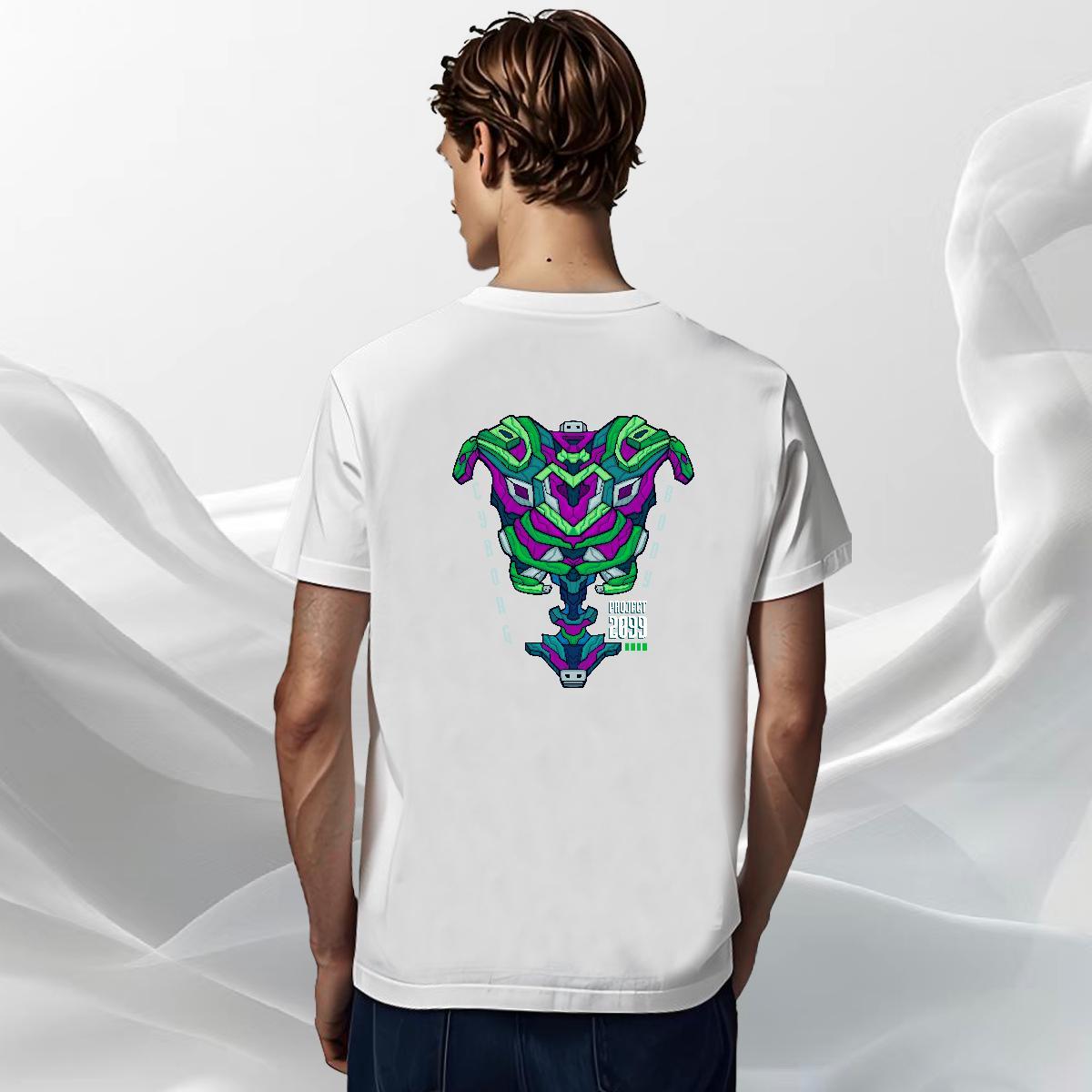 Classic Man T Shirts 230g Pure Cotton ET Daily Outfit Customized Short Sleeve Soft Men Tshirts Casual New Top Tees