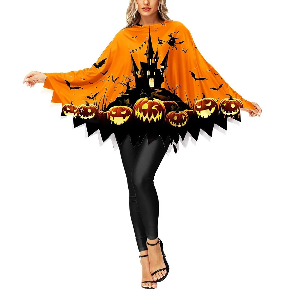 Adult Womens Cute White Ghost Devil Horn Role Playing Costume Childrens Fancy Dress Performance Halloween Theme Party 240823
