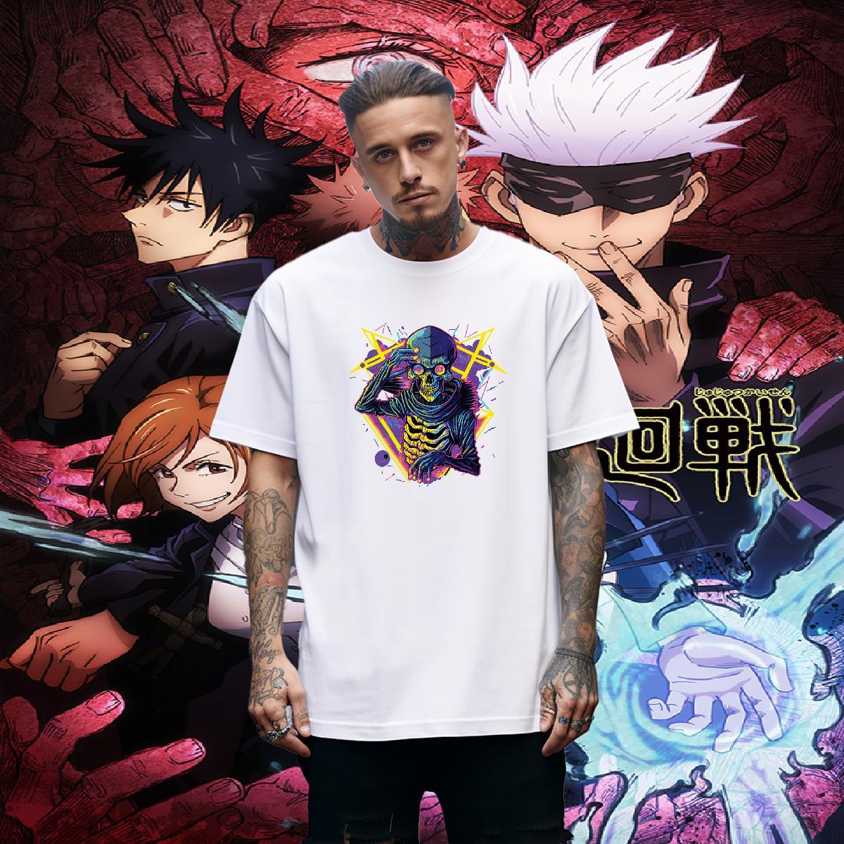 Unisex Man T Shirts 100% Cotton 230g skull Street Casual Custom Print Oversized Pure Cotton Men Tees Customized Wear