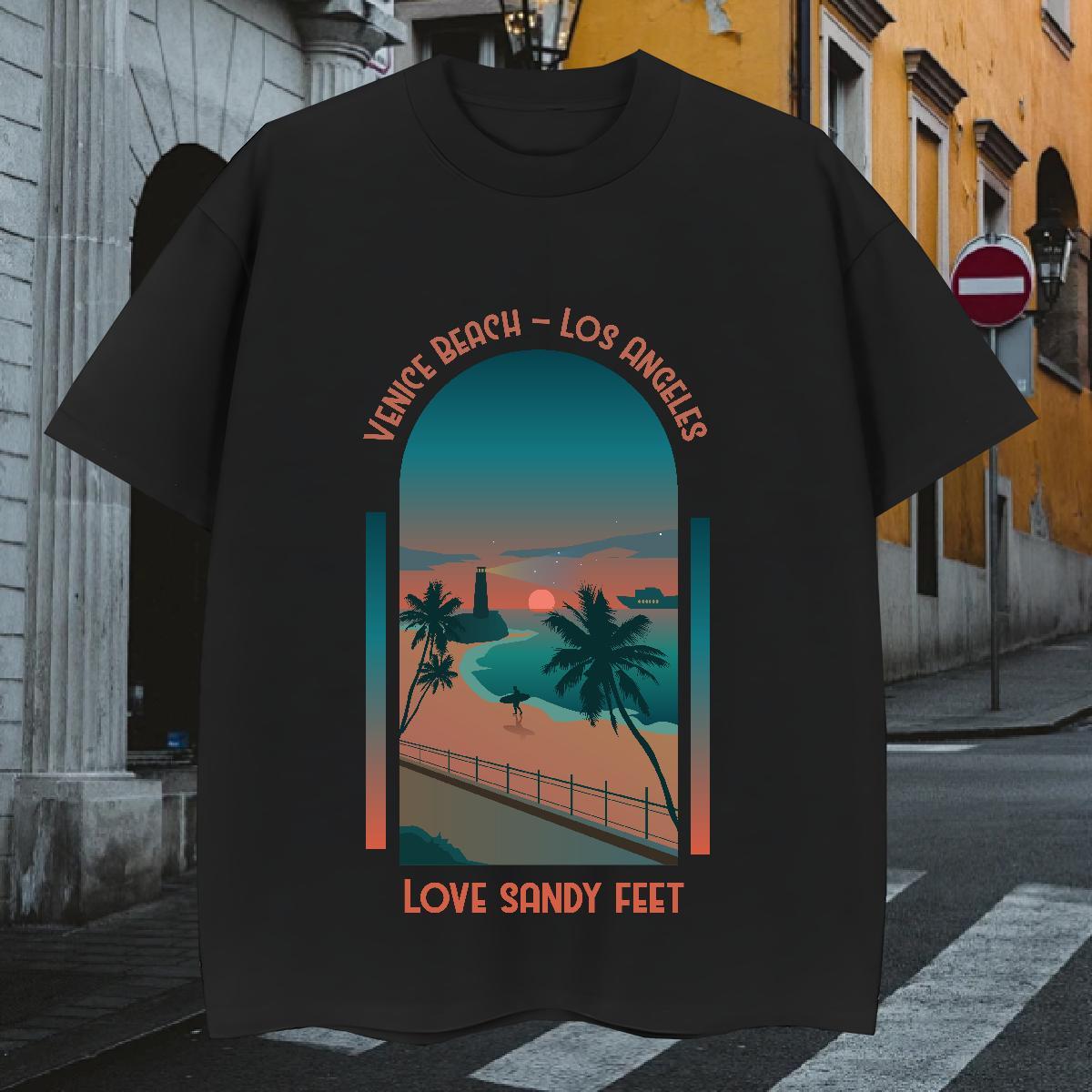 Soft T Shirts Men 230g Cotton sea Daily Wear Skull Short Sleeve O-Neck Men Tops Tees Casual New Tee Shirt