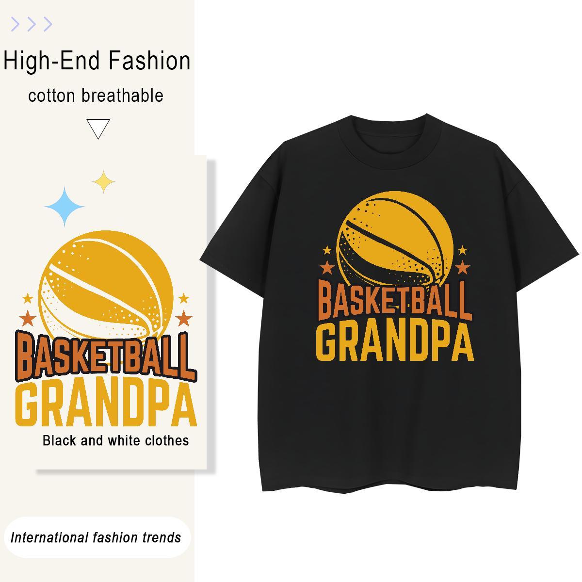 Loose fit Woman Tshirt 230g Pure Cotton basketball Outdoor T-Shirts Breathable Cartoon Anime Clothings
