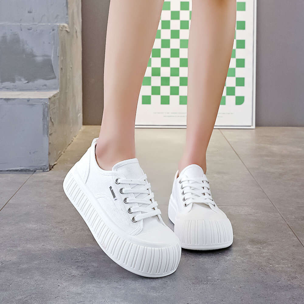 Ddmysports Canvas Versatile Board For Female Students Spring Autumn New Breathable Sports And Leisure Shoes Anti Slip Biscuit MA OUTDOOR
