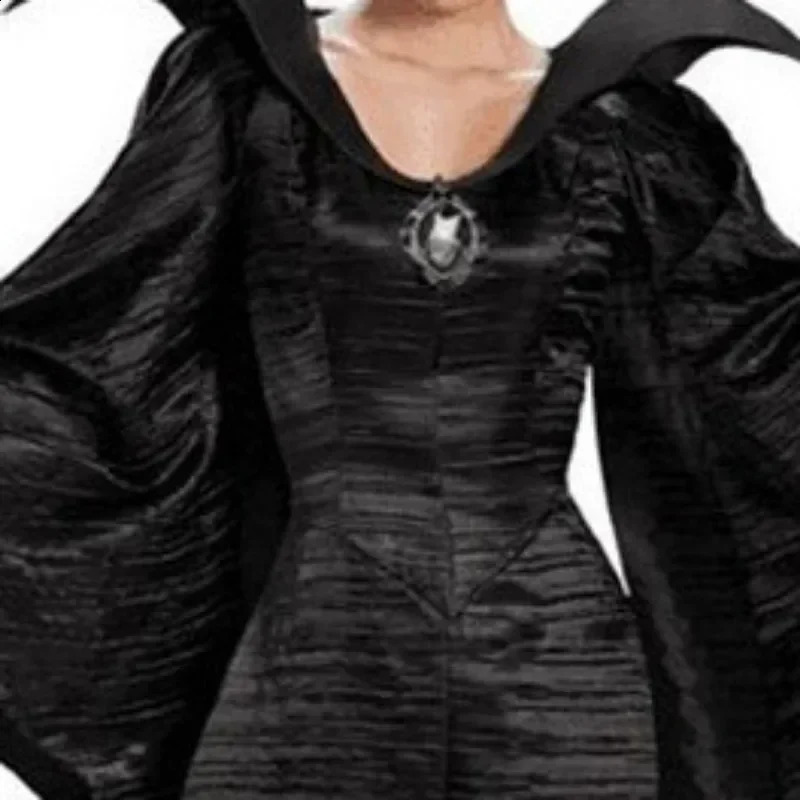 Black Witch costume Halloween party display costume export game uniform male anime role-playing Halloween costume 240823