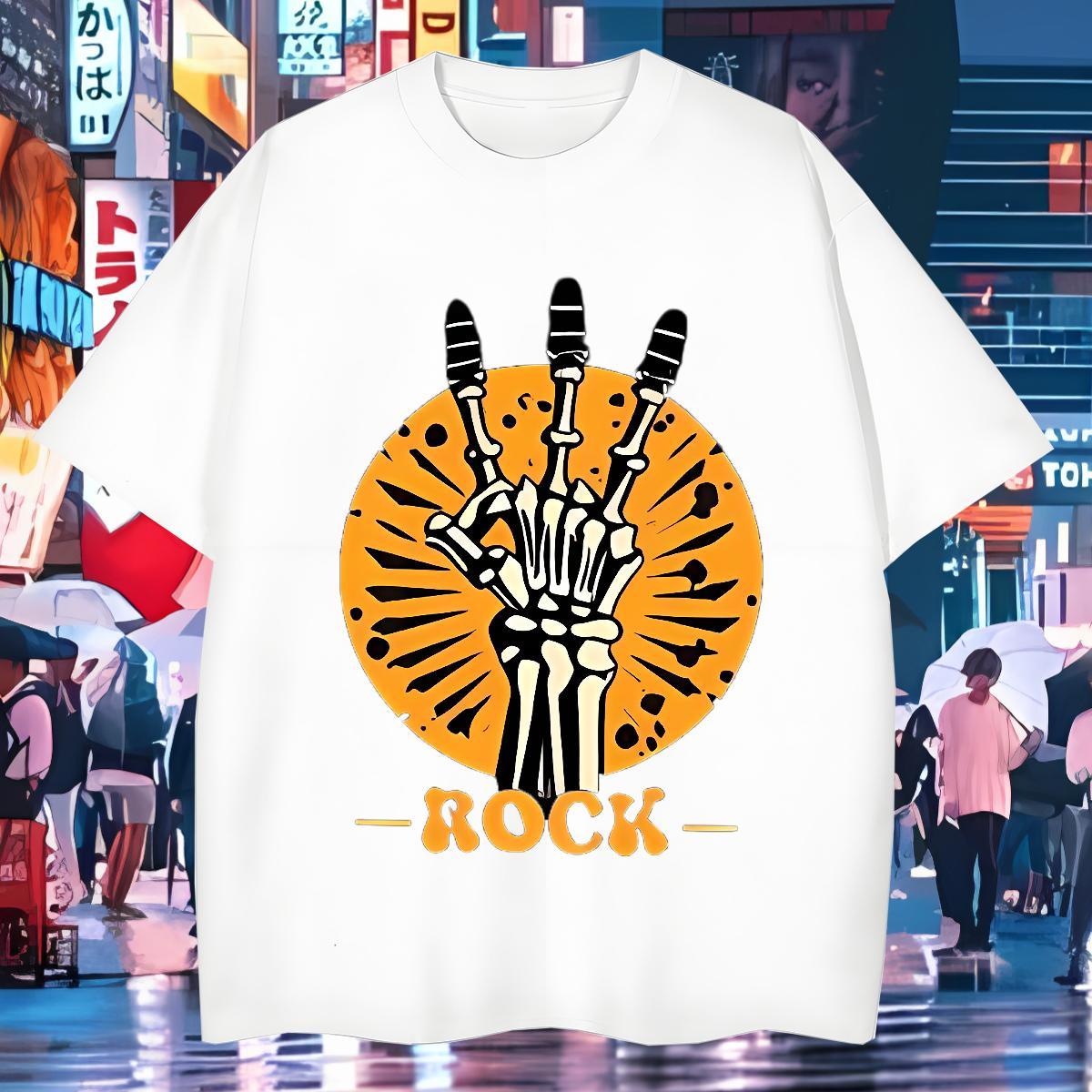 Brand Mens T Shirts 230g Cotton halloween Beach Customized O Neck Short Sleeves Tshirt for Man Woman 2024 DIY Top Tees