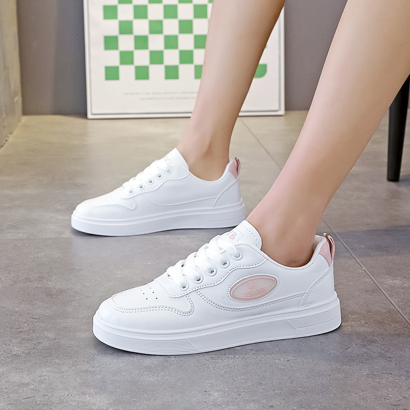 Ddmysports Women S White Women Versatile Student Innovation Spring New Thick Soled Casual Sports Board Shoes Children P OUTDOOR