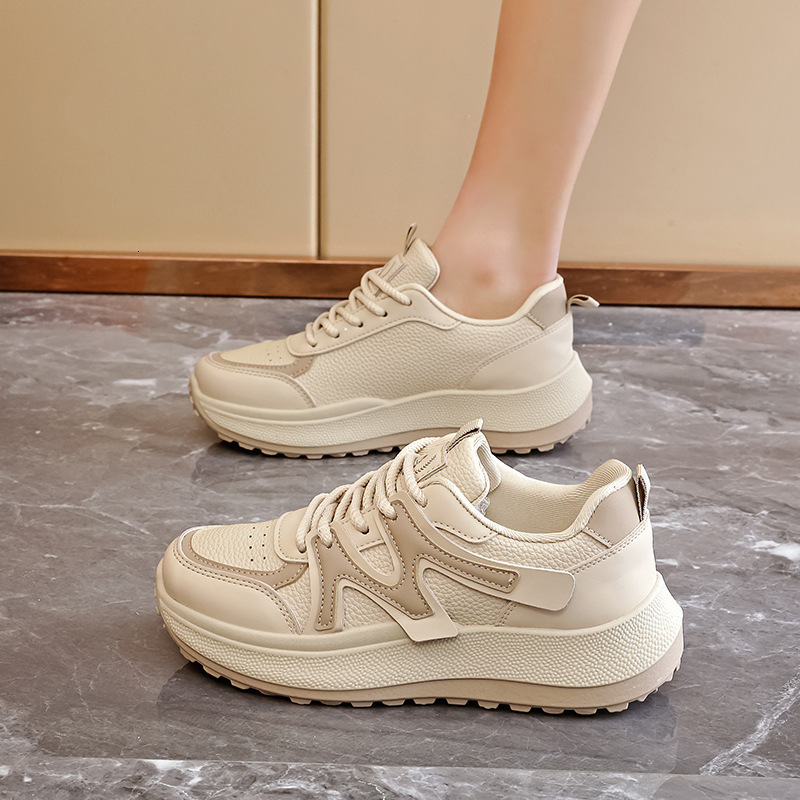 Ddmysports Forrest Gump Board New Spring Thick Soled Sports Versatile White Women S Dad Shoes G OUTDOOR