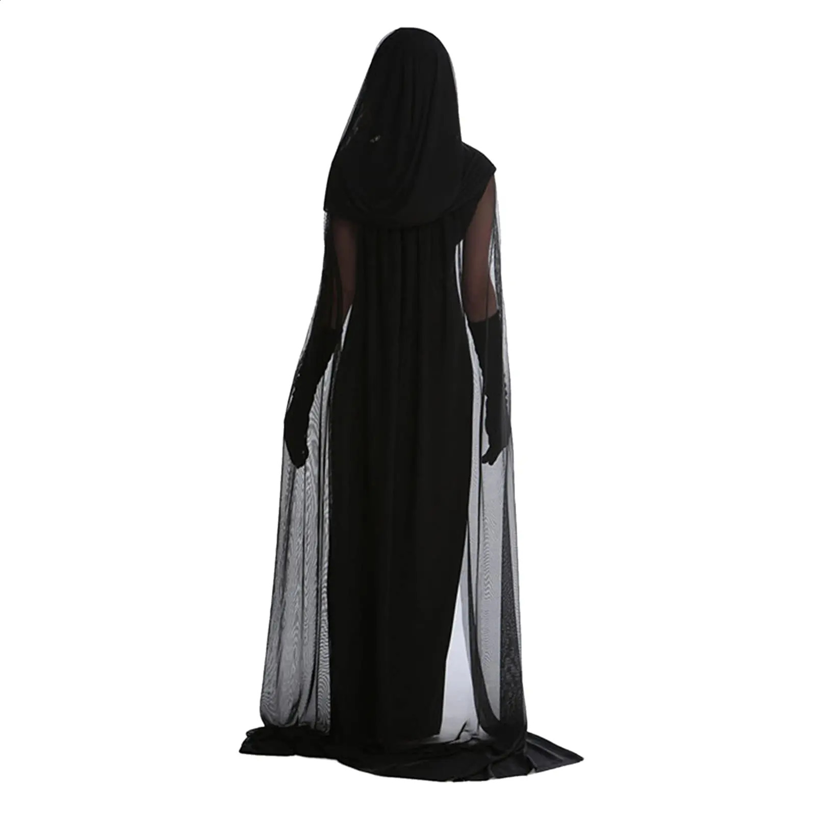 Adult ghost bride witch cosplay costume Halloween wandering soul female makeup horror theme party demon 240823