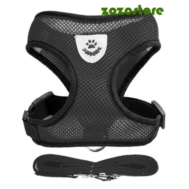 Cat Harness Vest Walking Lead Leash For Puppy Dogs Collar Polyester Adjustable Mesh Dog Harness For Small Medium Pet Accessories 47C