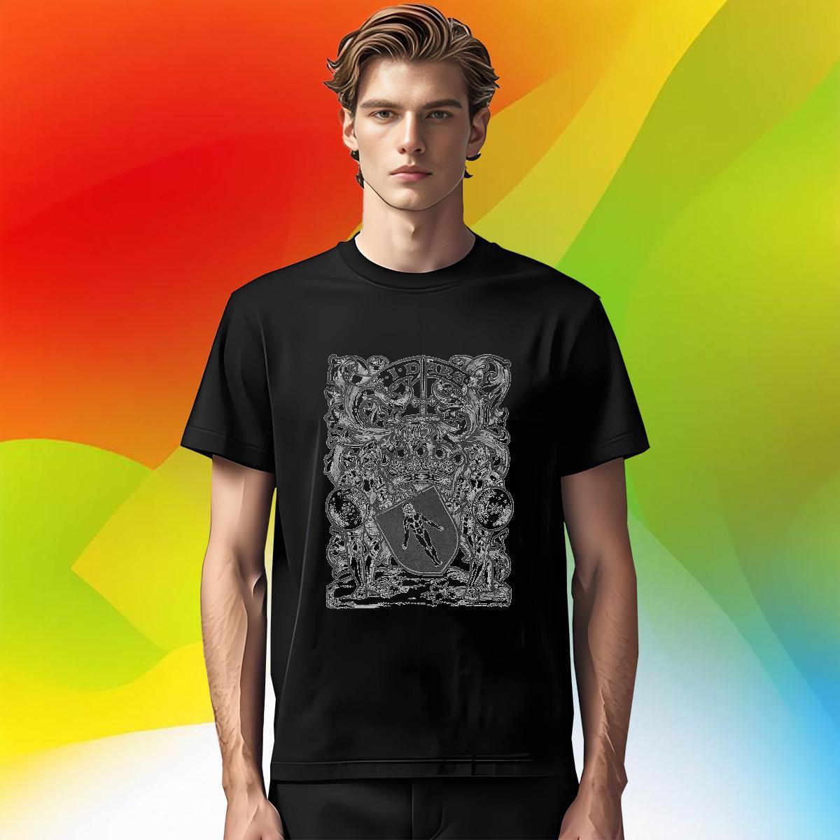 Free Shipping T Shirt For Man 230g 100% Cotton The Cross High Street Hip Hop Anime Pure Cotton Men Tops Tees Factory Direct Tops Shirt
