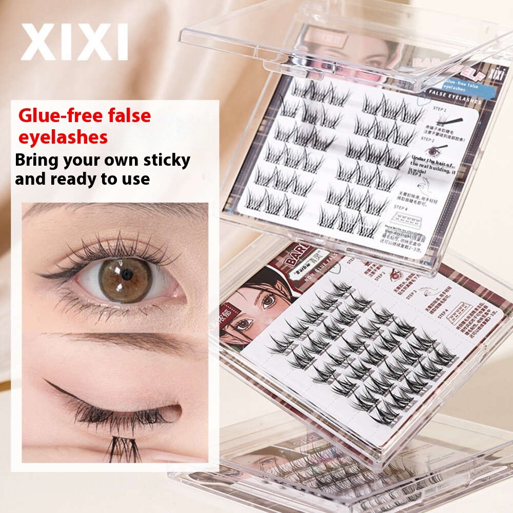 Affordable and Stylish Pure Desire Cat-Eye Shape Synthetic Eyelashes from Xixi Elderly Collection