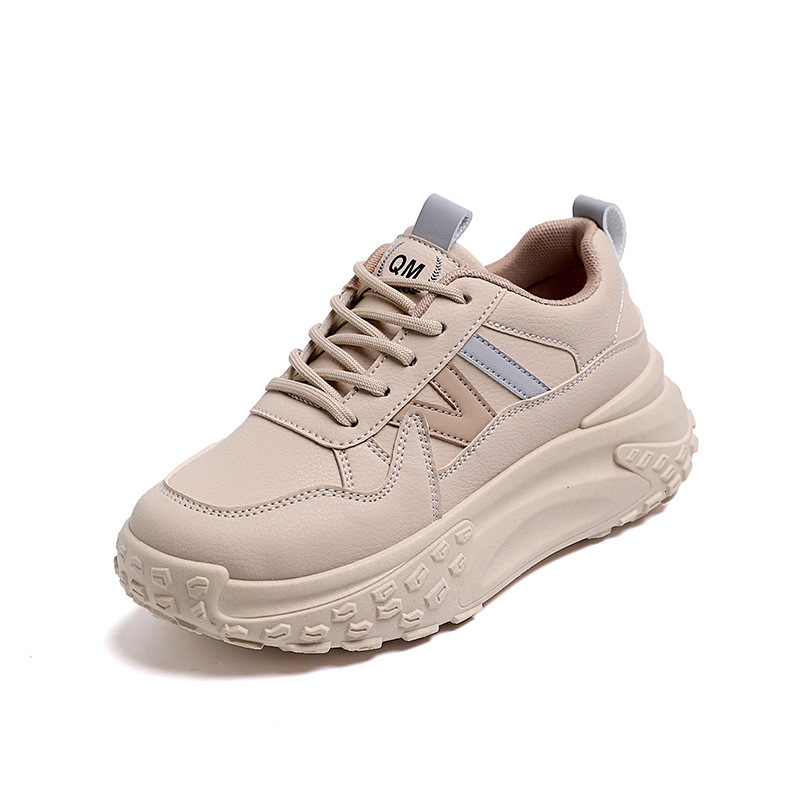 Ddmysports Autumn New Ins Korean Edition Dad Girls Thick Bottom Versatile Casual Sports Board Shoes For Women KT OUTDOOR