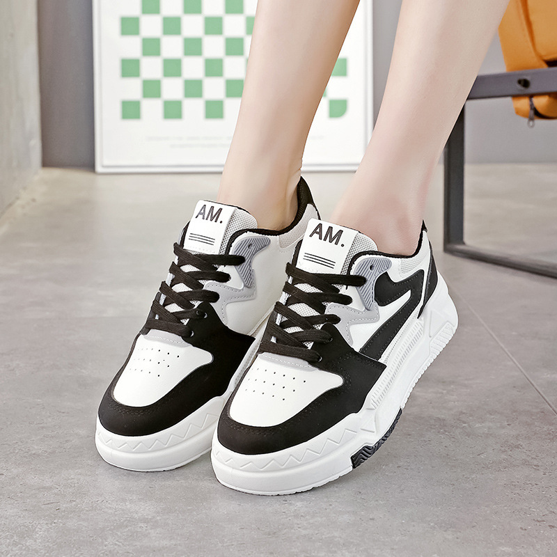 Ddmysports Forrest Gump Sports New Spring Casual White Women S Versatile Board Shoes Thick DY OUTDOOR