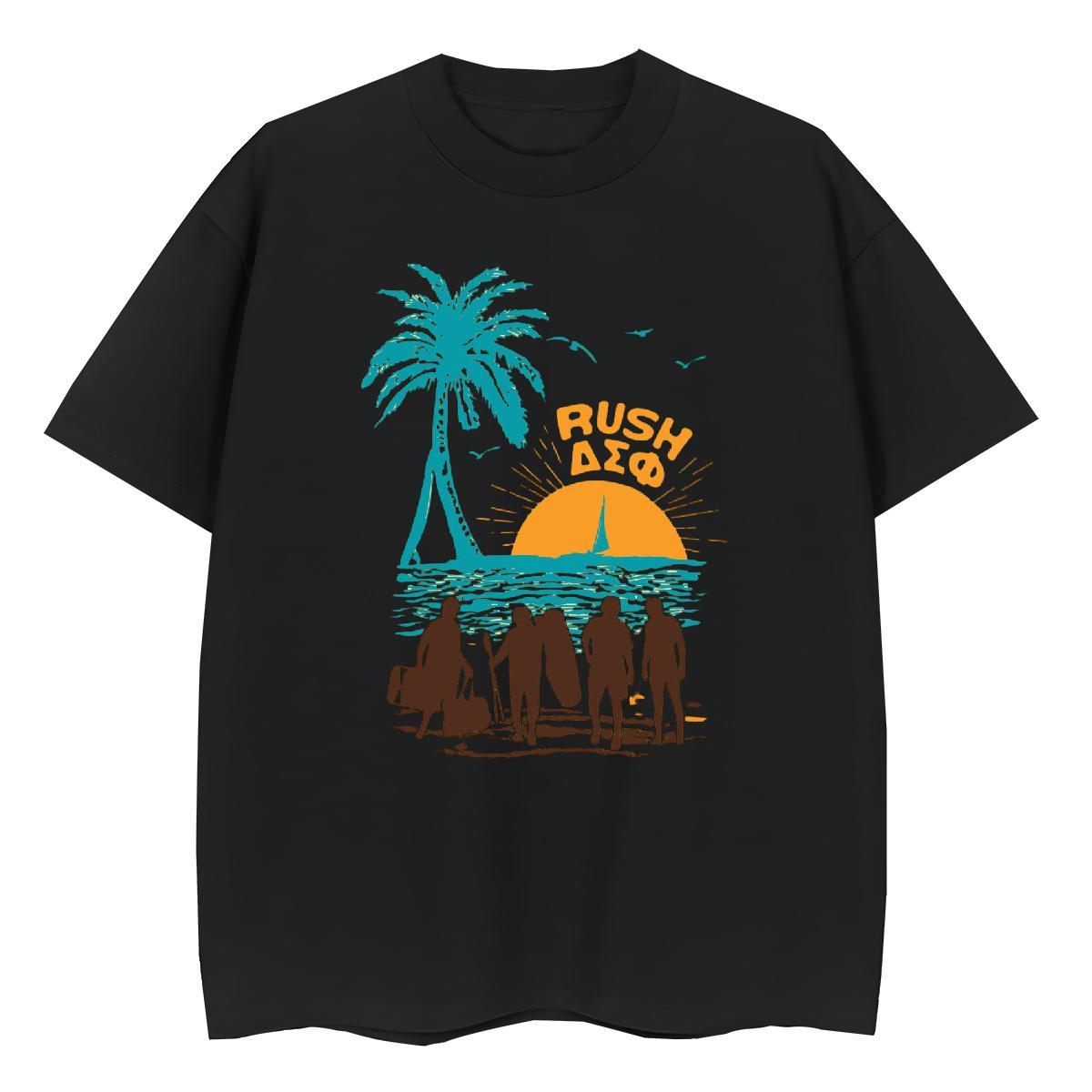 Loose fit Women Tshirts 230g Pure Cotton tree Outdoor Woman T Shirts Round Neck Short Sleeve Skull Top Tees