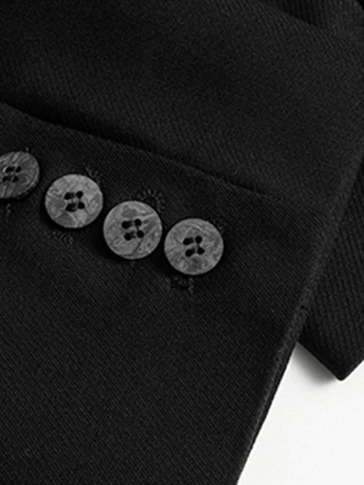 Mauroicardi Autumn Winter Long Loose Luxury Warm Soft Black Woolen Trench Coat Men Double Breasted Cool European Overcoat 2022 XJ250809