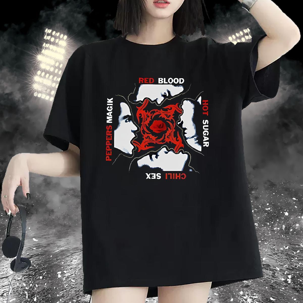 Loose fit Woman Tshirt 230g 100% Cotton scary Sports Casual T-Shirts for Women Breathable Crew Neck Oversized Top Shirts