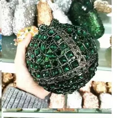 Women Multi Stones Clutch Purse Crystal Evening Hard Case Metal Minaudiere Rhie Clutches Handbag Wedding Party Bags 240822 4f26