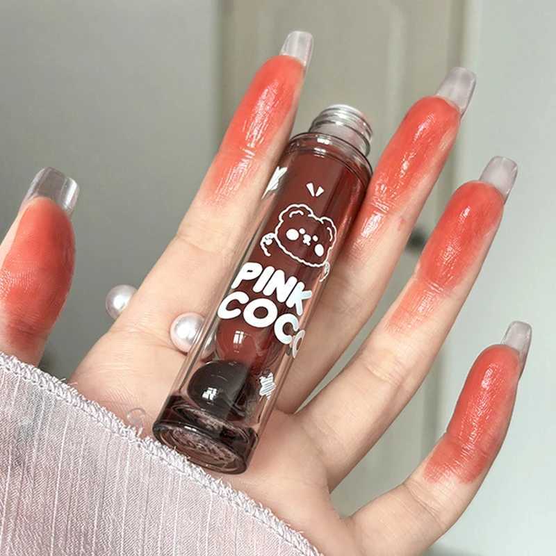 Punk Juice Red Liploss Black Mirror Glass Waterlight Transparent lipstick Stickless Liquid lipstick W241101