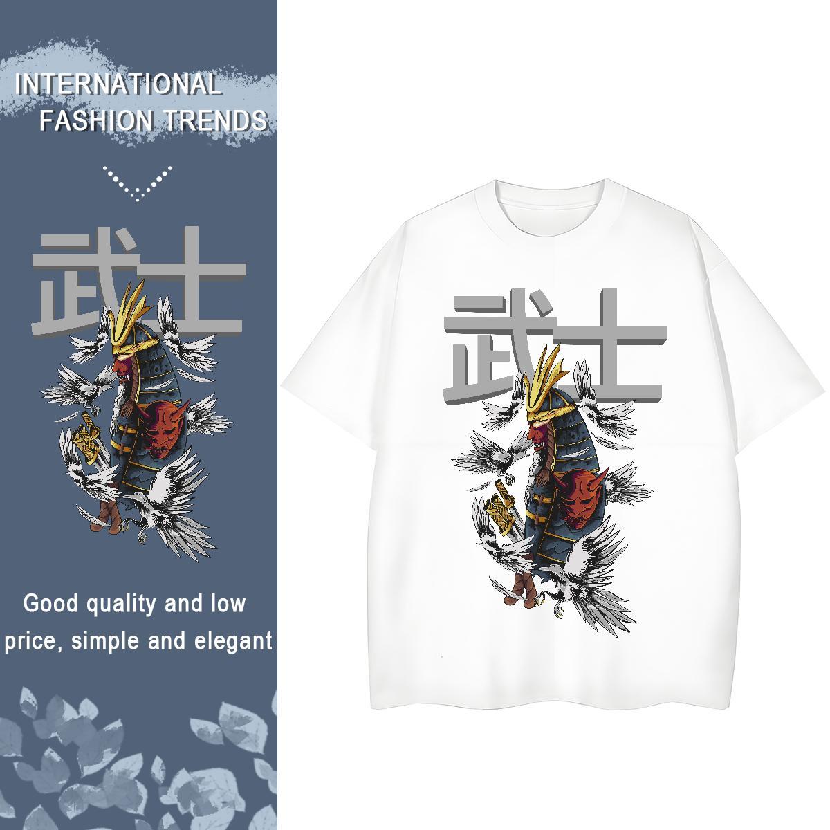 Lady Tshirt for Man Woman 230g Cotton painting Street Wear T-Shirts Comfortable Custom Cartoon Top Tees