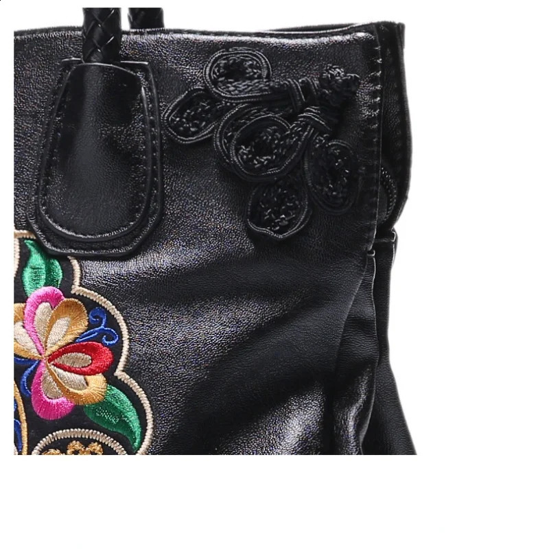 MOTAORA Chinese style embroidery y ner womens handbag PU leather large capacity fashionable 240823