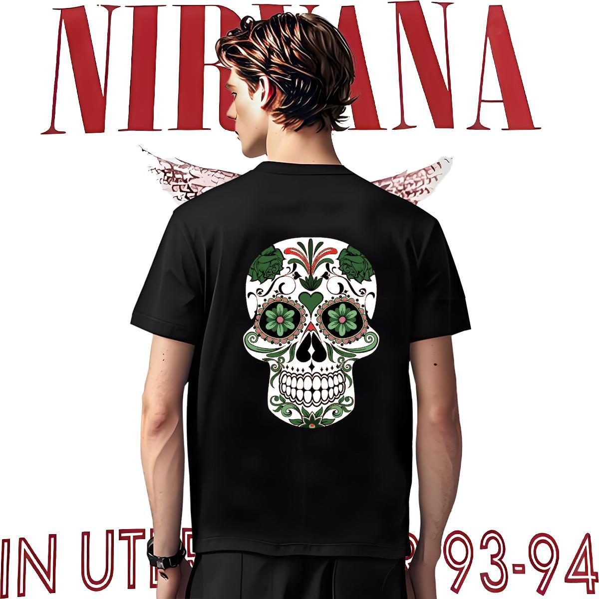 TOP Quality T-Shirts 230g 100% Cotton skull Spring Summer Custom Printing Crew Neck Men Tshirts DIY Customized Wear