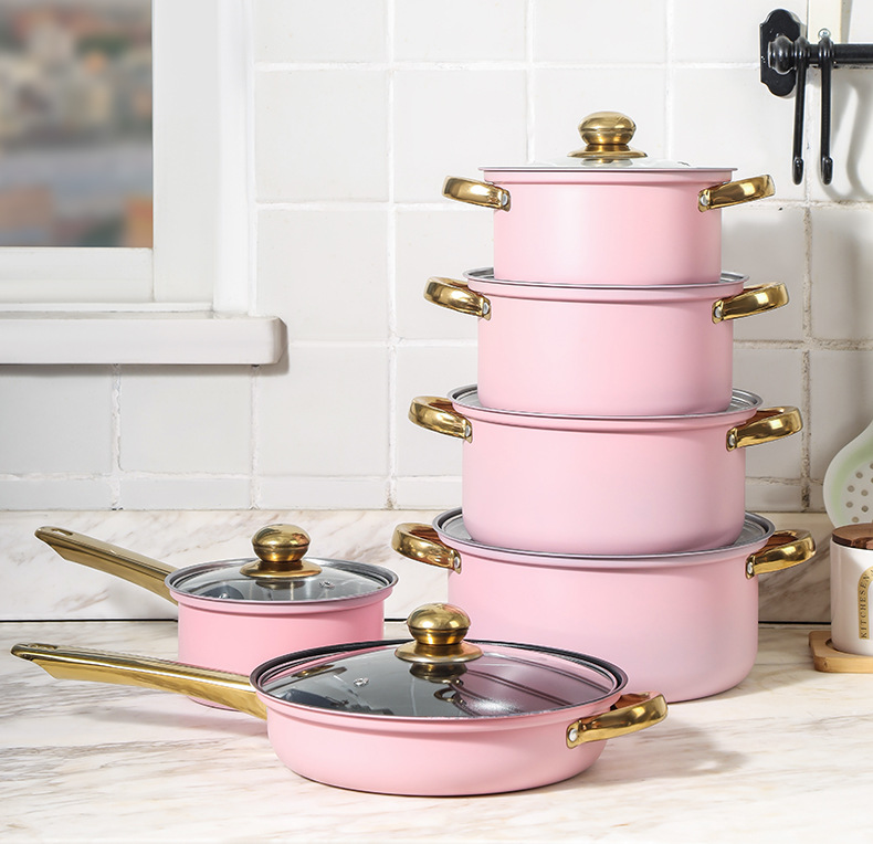 Cookware Sets 21Pcs Pots And Pans Set Nonstick Frying Saucepans X240815