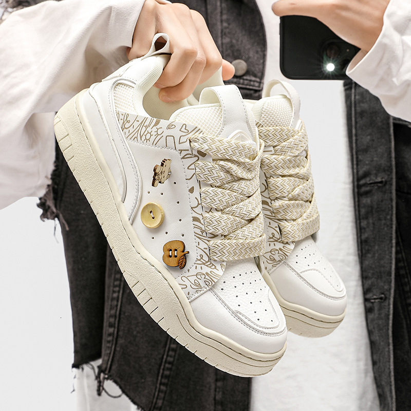 Ddmysports Spring New Style Sports Leisure Fashion Versatile Men S Cartoon Niche Board Shoes OUTDOOR