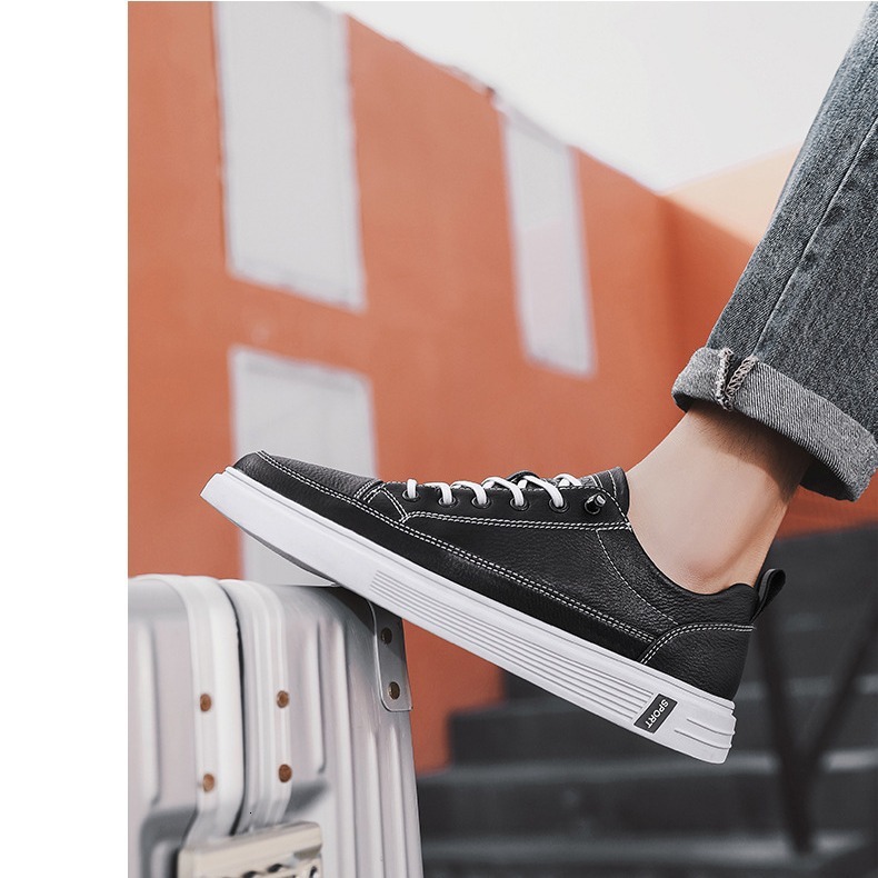 Ddmysports Little White Versatile For Men Summer Lazy S Shoes New Trend Korean Edition Casual Anti Slip And Wear Resistant OUTDOOR