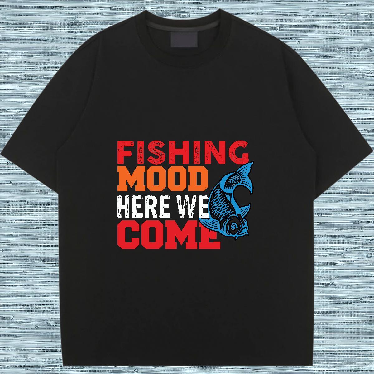 Popular Women Tshirts 230g 100% Cotton fish High Street Hip Hop T-Shirts Breathable Short Sleeve Skull Tees Shirts