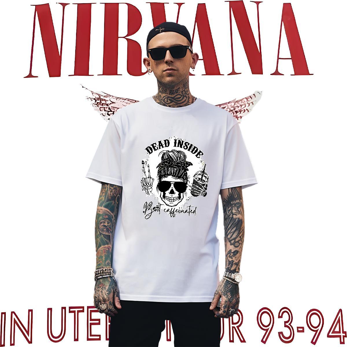 Cool T-Shirts for Men 230g Cotton women Street Wear Cartoon Print Short Sleeve O-Neck Tshirts 2024 Summer Clothings