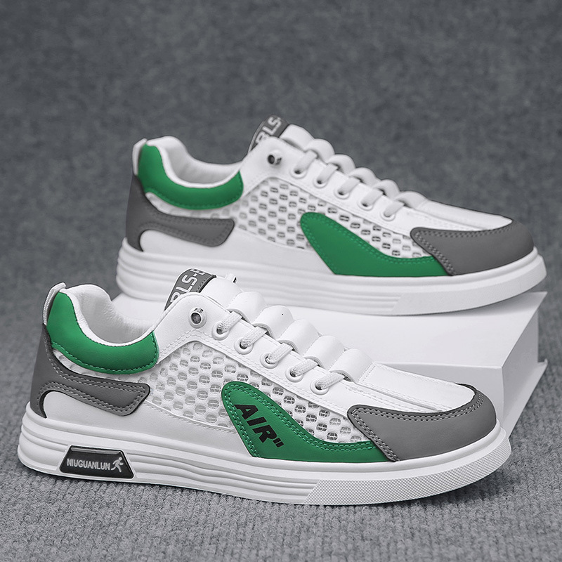 Ddmysports Autumn Mesh Hollowed Out Men S Casual Board Shoes Are Fashionable Versatile And Comfortable OUTDOOR