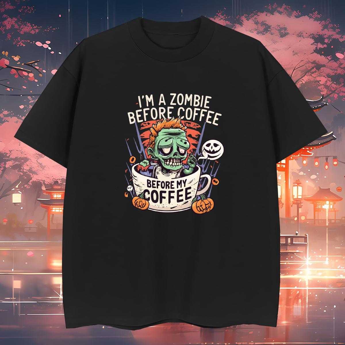 Cool Men T Shirts 100% Cotton 230g skull Hip Hop Custom Cartoon Breathable Short Sleeve Mens Tshirts 2024 Summer Tee Shirt