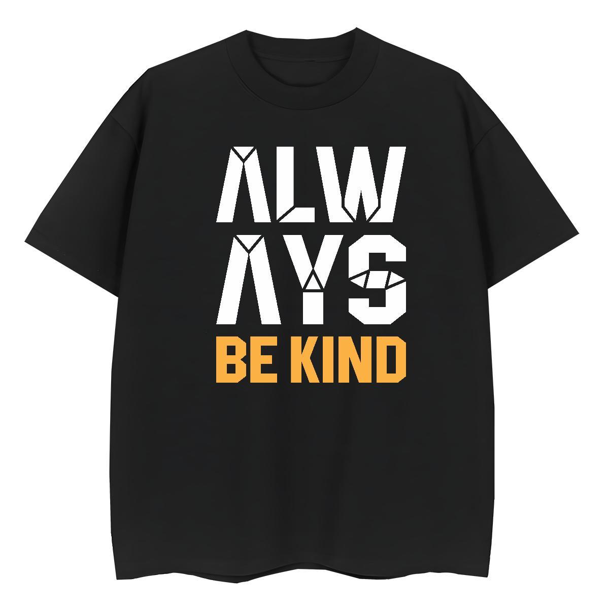 Comfortable Woman Tshirt 230g Cotton letter Sports Casual T-Shirts Breathable Short Sleeve Cartoon Printing L-4XL Tops Tees
