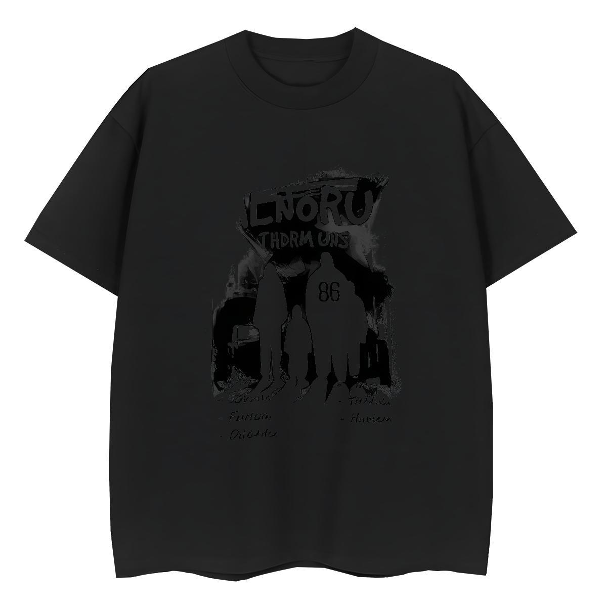 Lady Woman Tshirt 230g 100% Cotton letter Street Casual T-Shirts Breathable Short Sleeve Oversized Tshirts