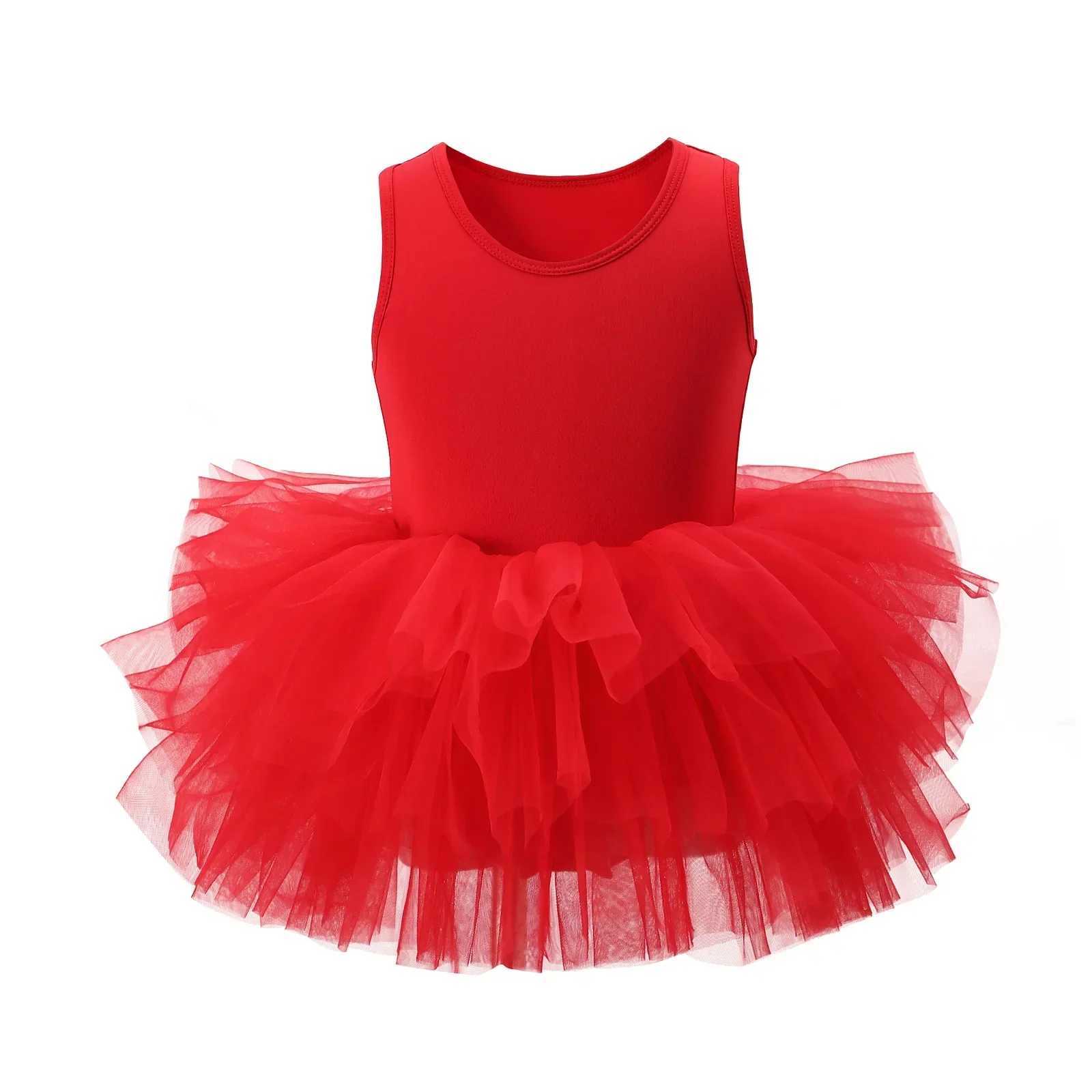 1-8 year old girl ballet TuTu dress professional childrens dance party dress performance costume princess wedding dress W240823