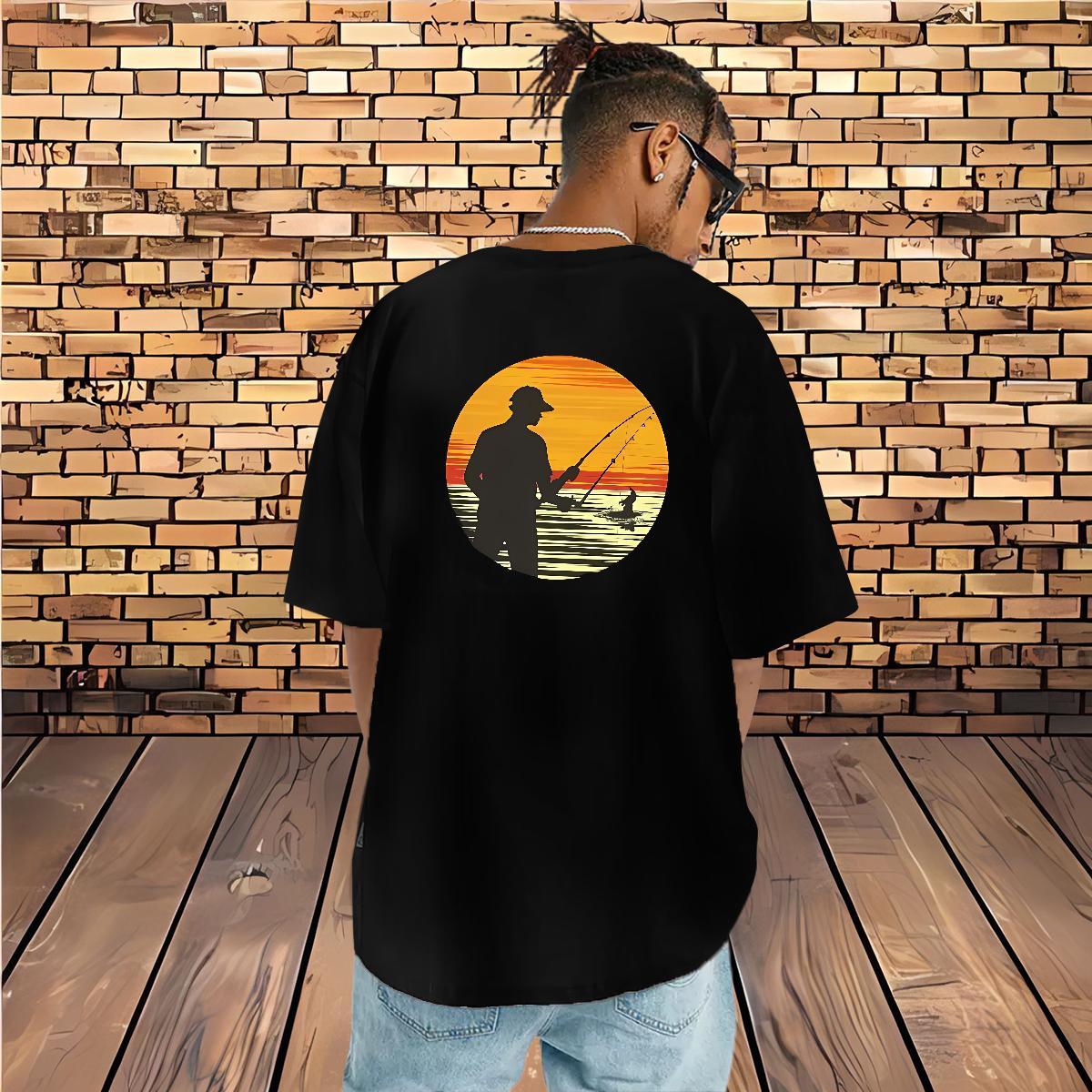 High Quality T-Shirts 230g Pure Cotton character Casual Beach DIY Breathable Short Sleeve Mens Tshirts Factory Direct Polos
