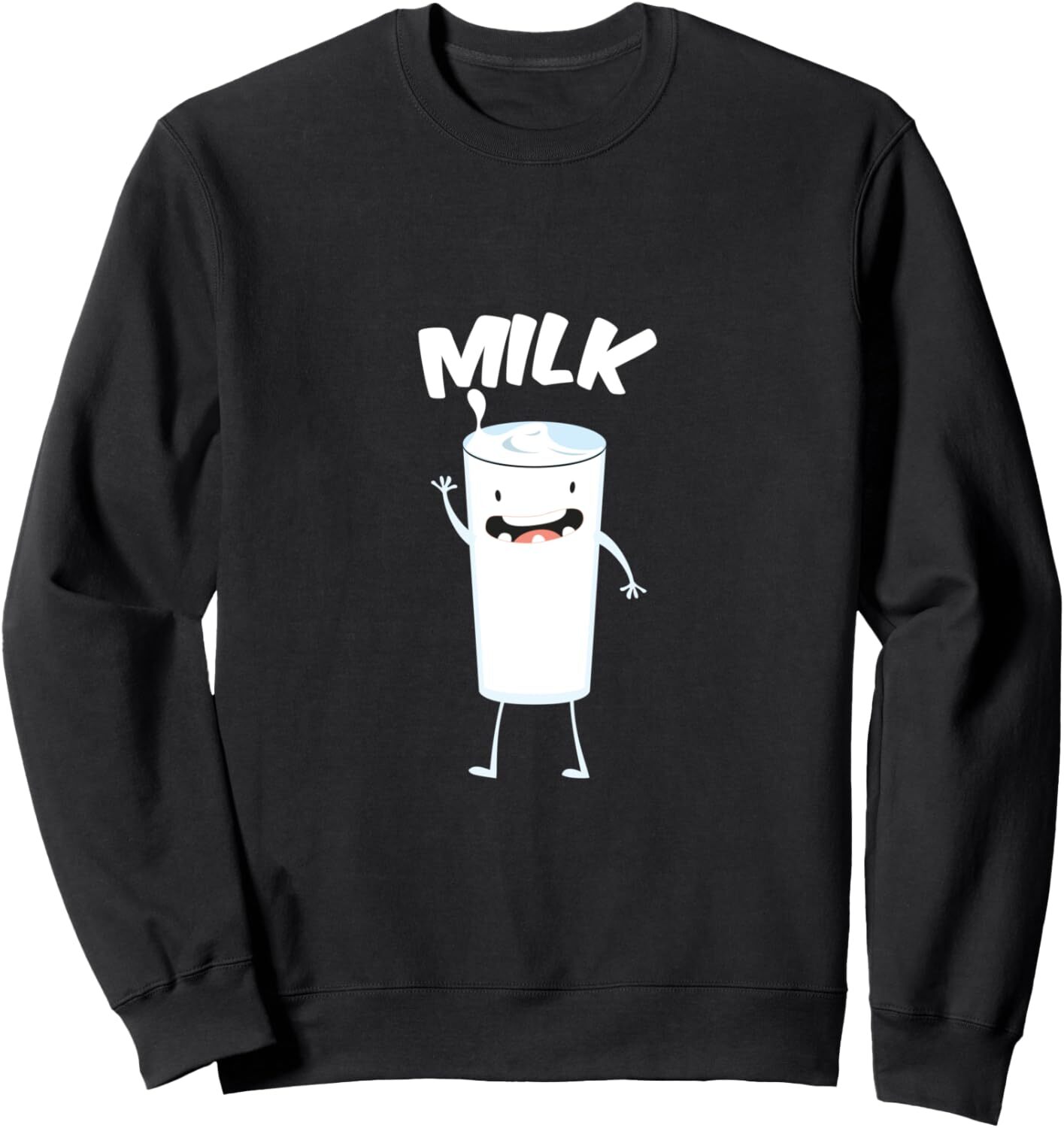 Long Sleeve Shirts for Men sweatshirt Milk Glass Halloween Costume Smig Pun Funny Gift Sweatshirt T shirt Tee Streetwear Casual tops clothes