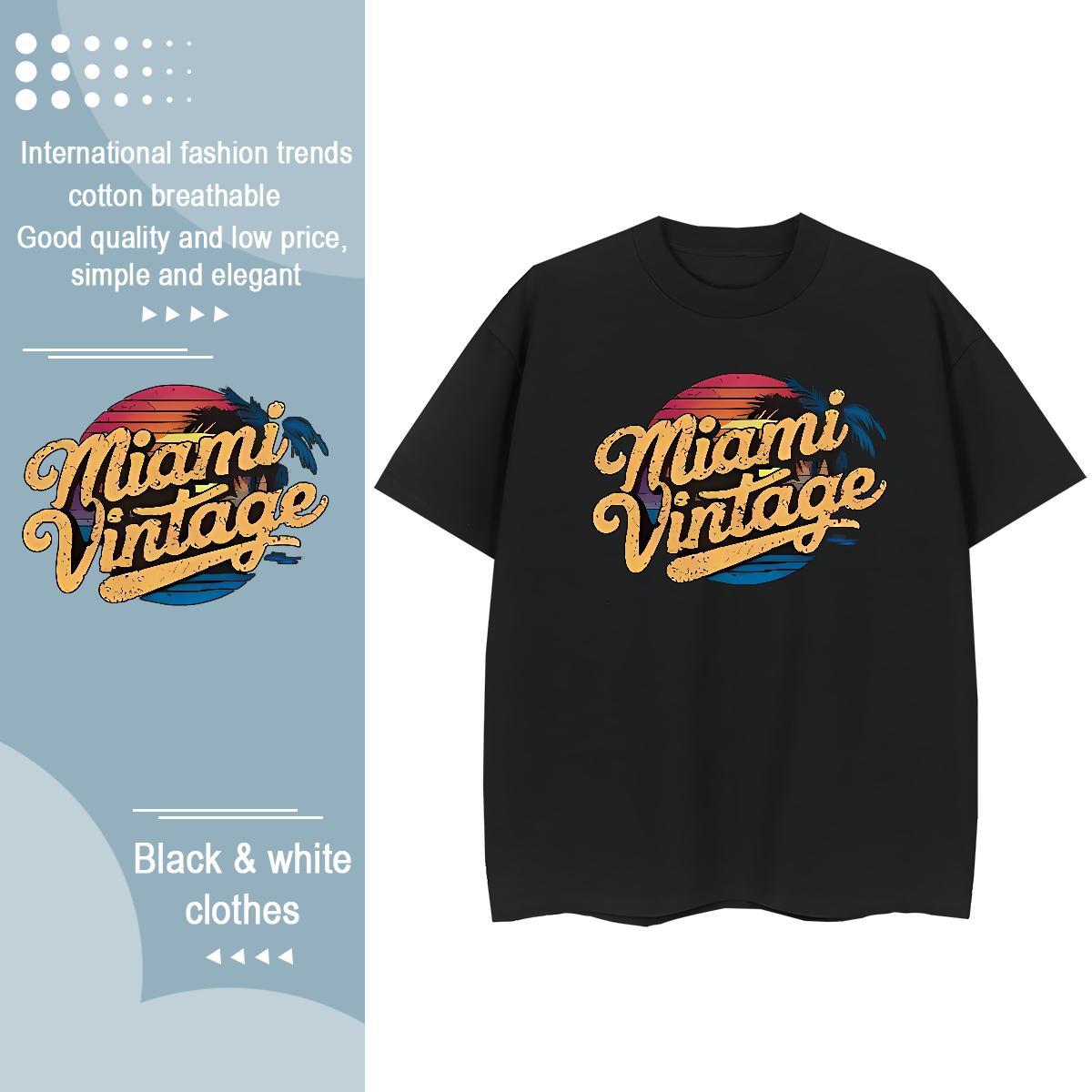 Female Women Tees 230g Cotton letter Sports Casual T Shirt For Woman Round Neck Short Sleeve Plus Size Custom Clothings