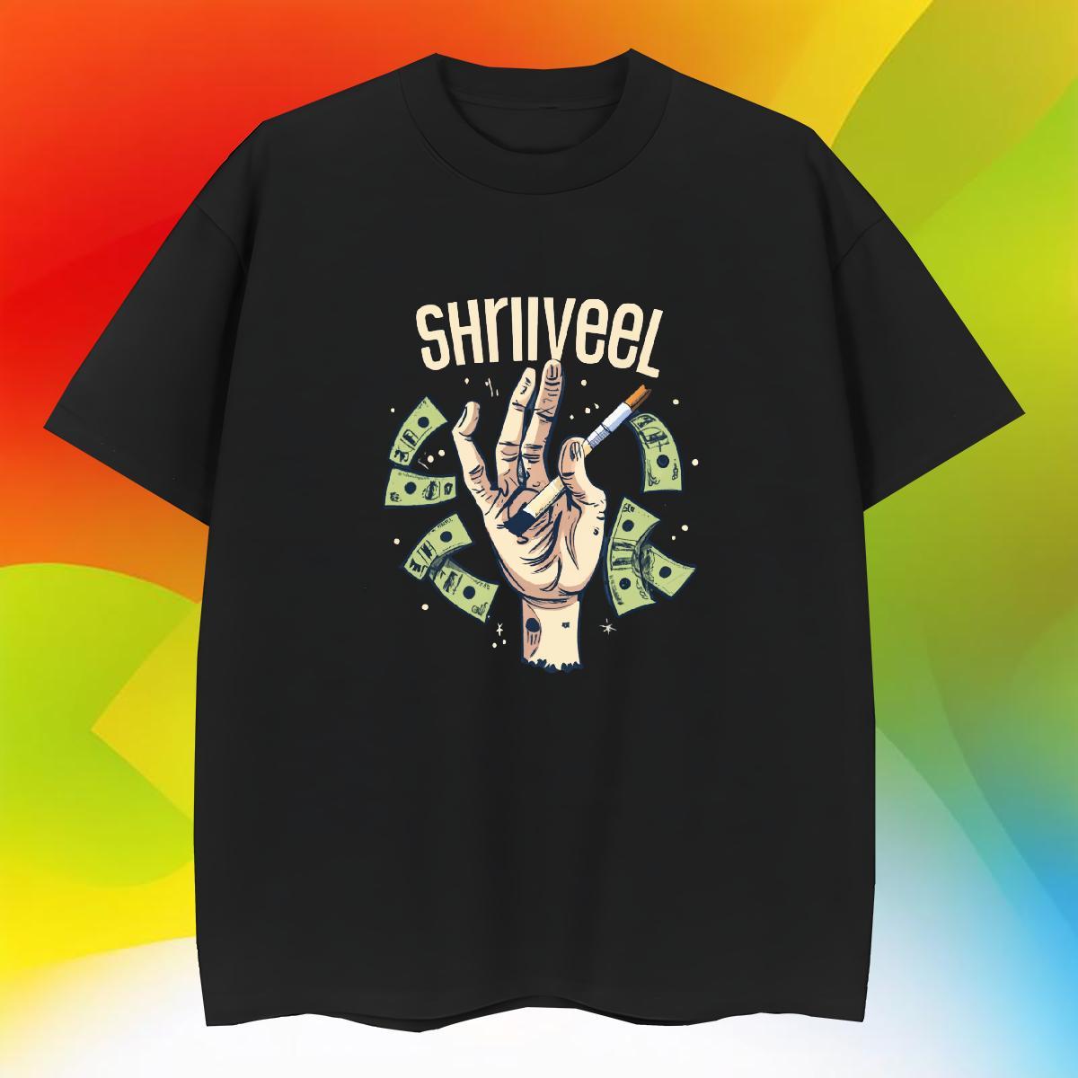 Loose T Shirt For Man 230g Pure Cotton skull Home Outdoor Black Oversized Short Sleeve Soft Couples T Shirts 2024 New Clothings