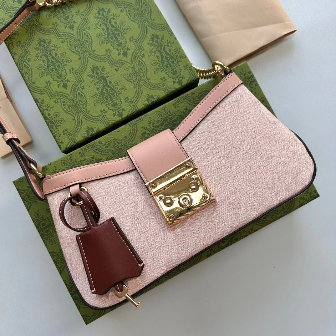 designer bag luxury padlo bag shoulder bag chain bag adjustable shoulder bag crossbody bag women handbag fashion leather keychain exquisite canvas bag
