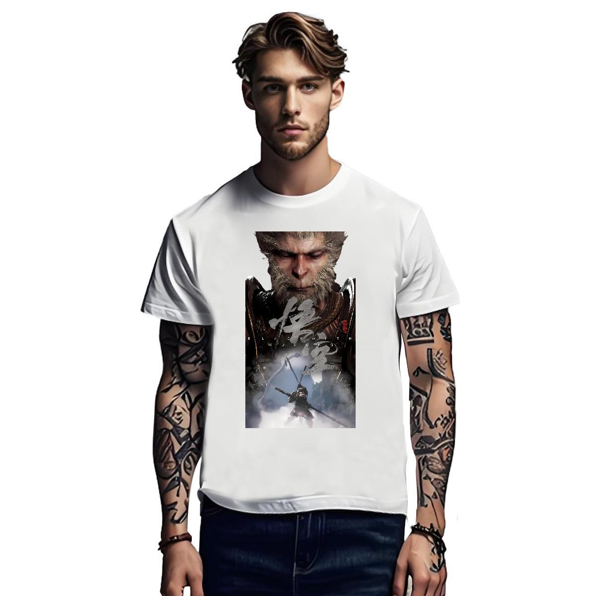 High Quality T shirt 230g 100% Cotton Beach O-Neck Short Sleeve Men Tops Tees Fashion New Custom Print Plus Size Top Tees