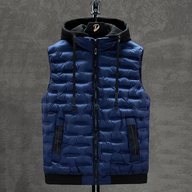 selling mens winter vest casual sleeveless jacket outerwear 240822
