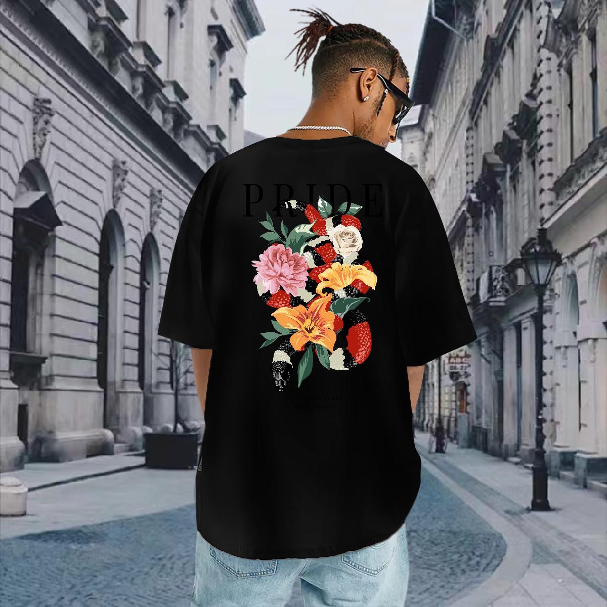 Free Shipping T Shirt For Man 100% Cotton 230g letter Hip Hop Street Custom Print Plus Size Breathable Short Sleeve Couples T Shirts 2024 Tees Shirts