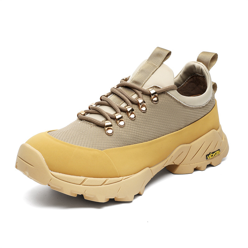 Ddmysports Autumn Fashion Men S Dad Trendy Breathable Workwear Shoes High End And Thick Soled Hiking OUTDOOR
