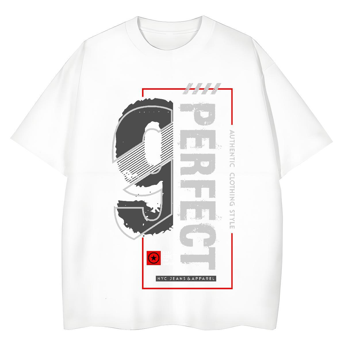 Free Shipping Couples T Shirts 100% Cotton 230g letter Hip Hop Street T-Shirts for Women Breathable Black White Wear