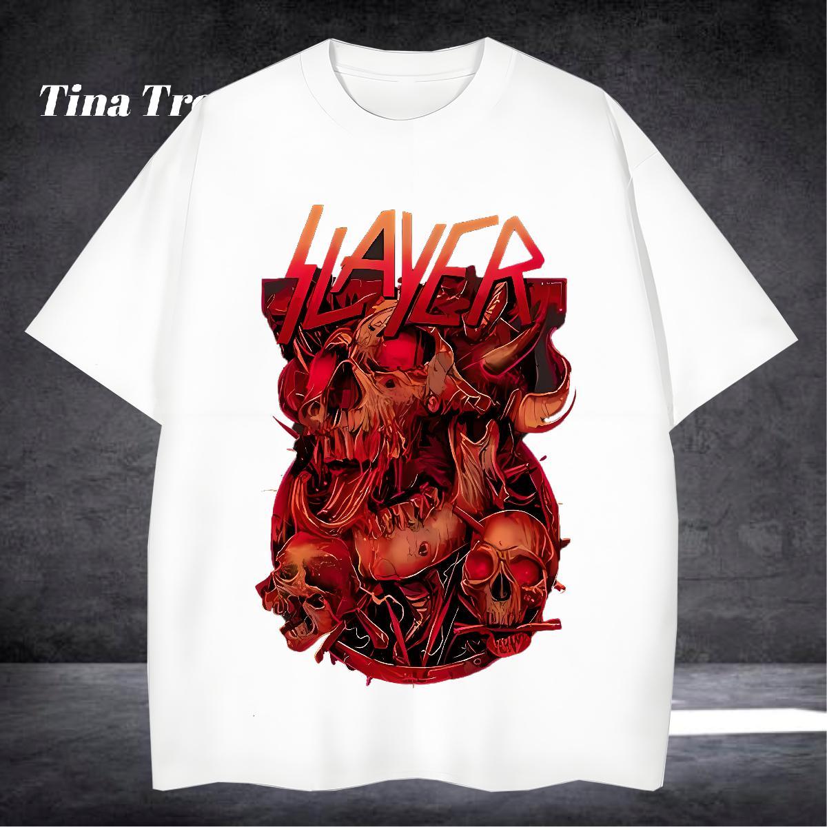 Comfortable Men T Shirts 230g Pure Cotton skull Sport Cartoon Printing L-4XL Breathable Tshirts 2024 Summer Tees