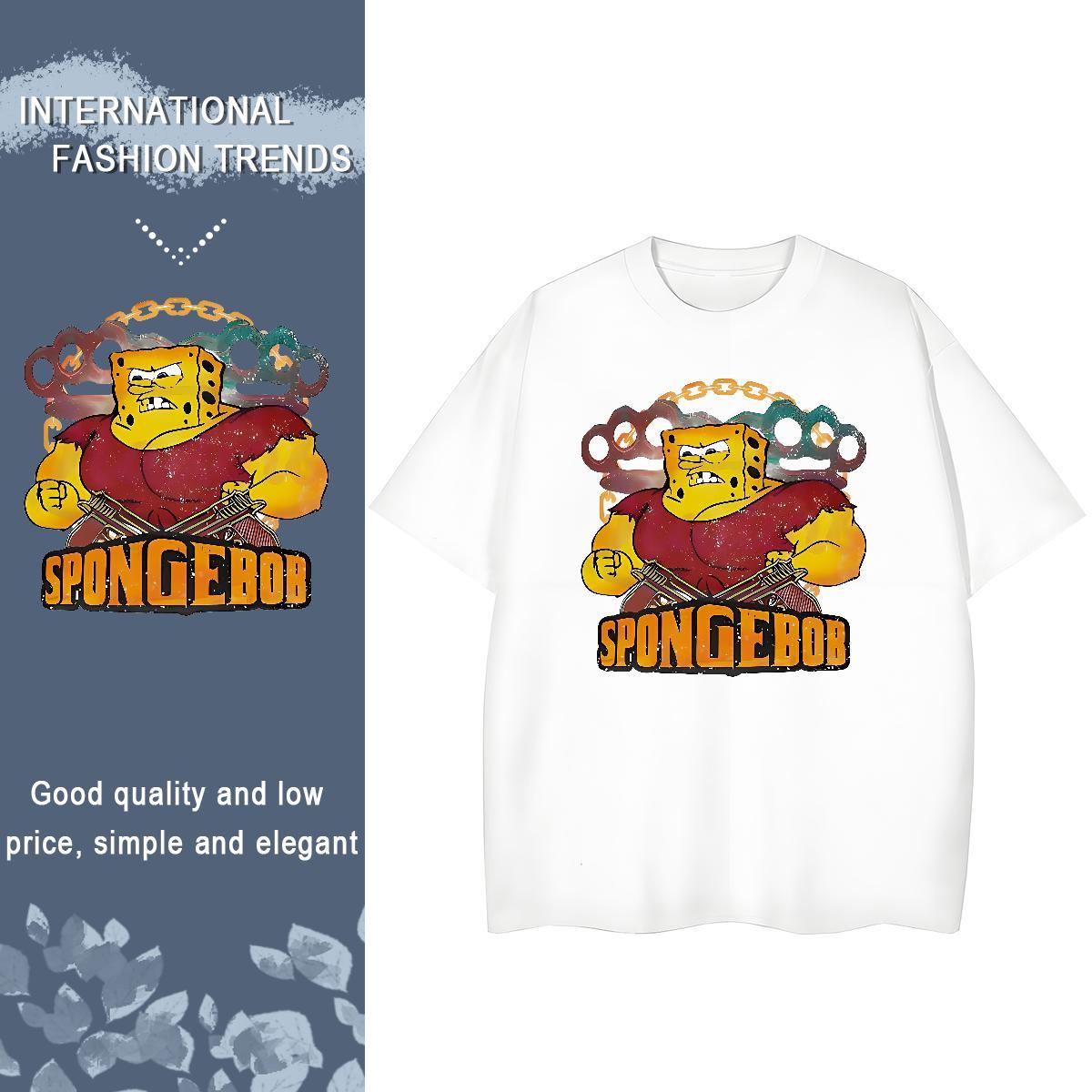Comfortable Women Tshirts 230g Pure Cotton Animated characters Outdoor Women T Shirts Short sleeve Soft Custom Printed Tee Shirt