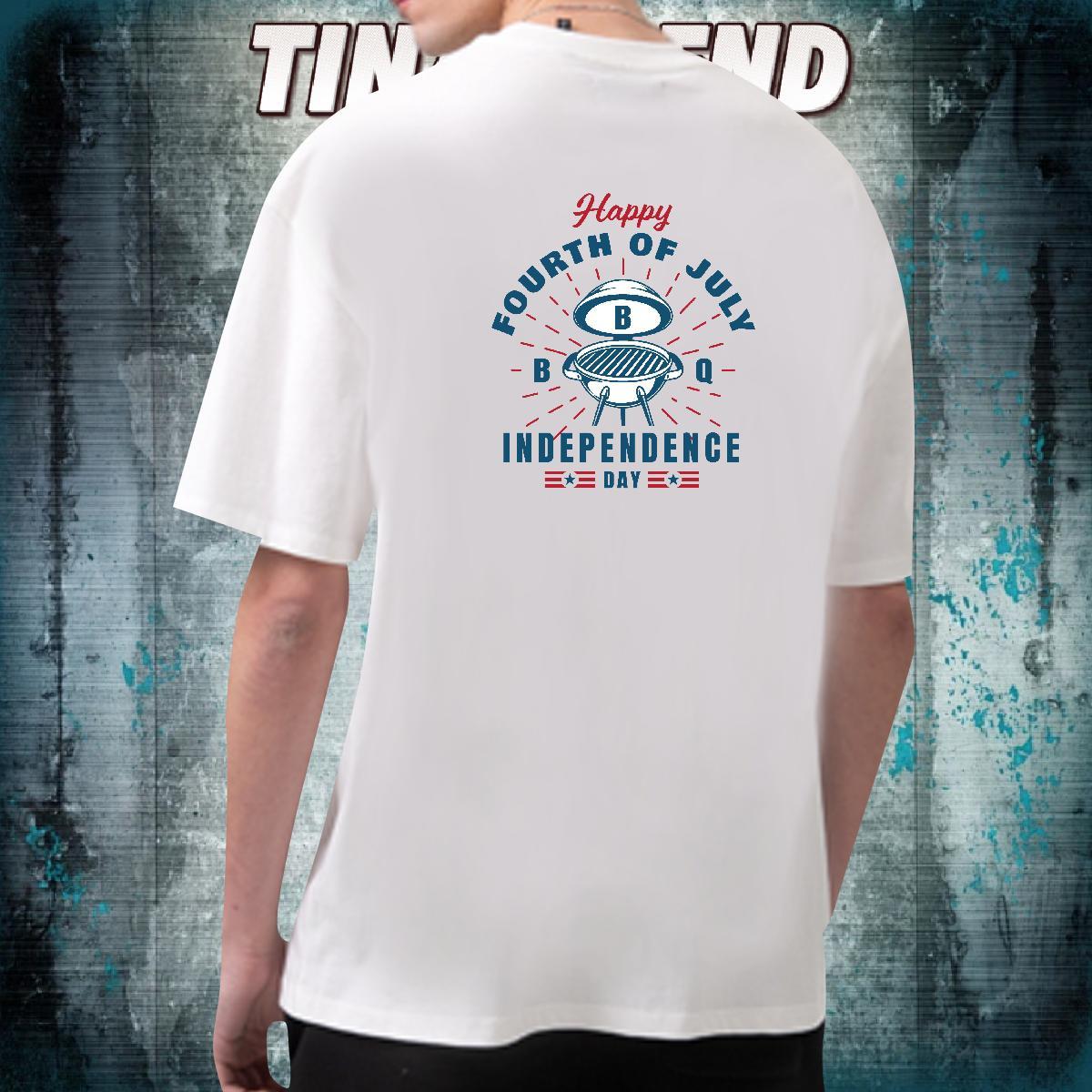 Designer T-Shirts for Men 100% Cotton 230g tool Street Casual Custom Printed O Neck Short Sleeves Men Clothes T-Shirt Factory Direct Polos
