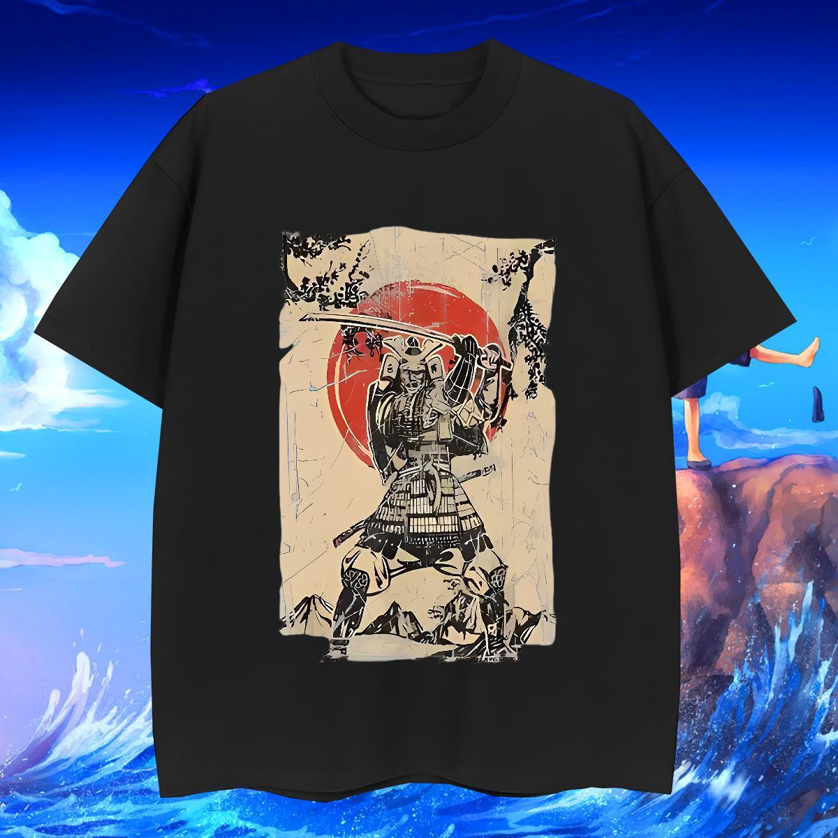 Unisex T-Shirts 230g Cotton skull High Street Hip Hop Black White O-Neck Short Sleeve Men Tshirts DIY Customized Clothes