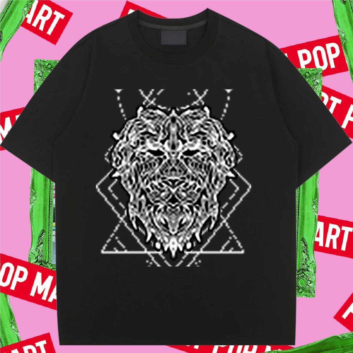 5A Lady T shirt 230g Pure Cotton painting Street Wear T Shirt For Woman Breathable Soft Cartoon Anime Clothes Shirt